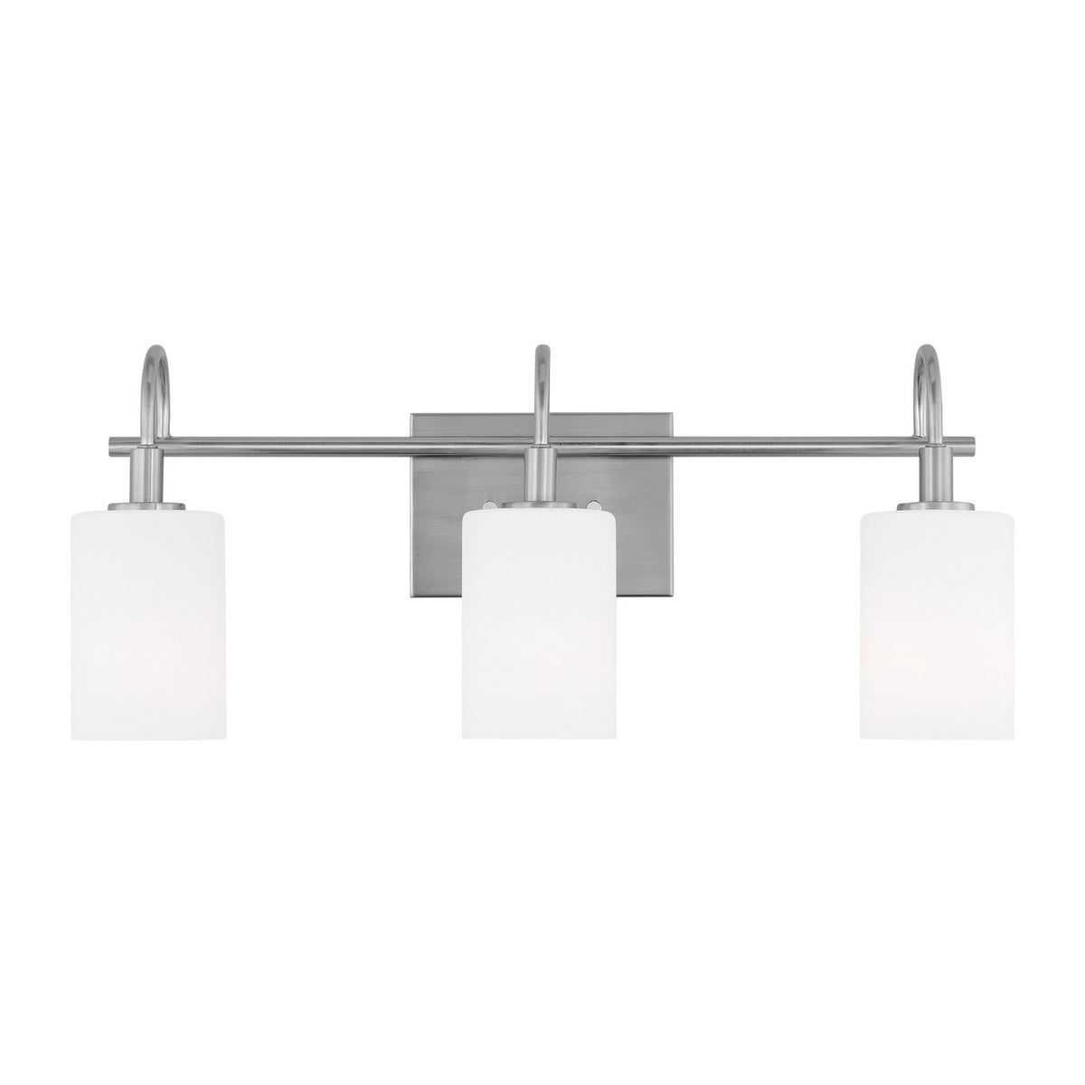 Visual Comfort Studio Canada - 4457103-962 - Three Light Bath Vanity - Oak Moore - Brushed Nickel