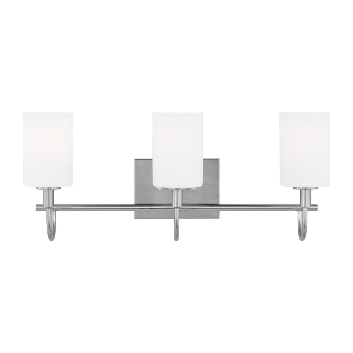 Visual Comfort Studio Canada - 4457103-962 - Three Light Bath Vanity - Oak Moore - Brushed Nickel