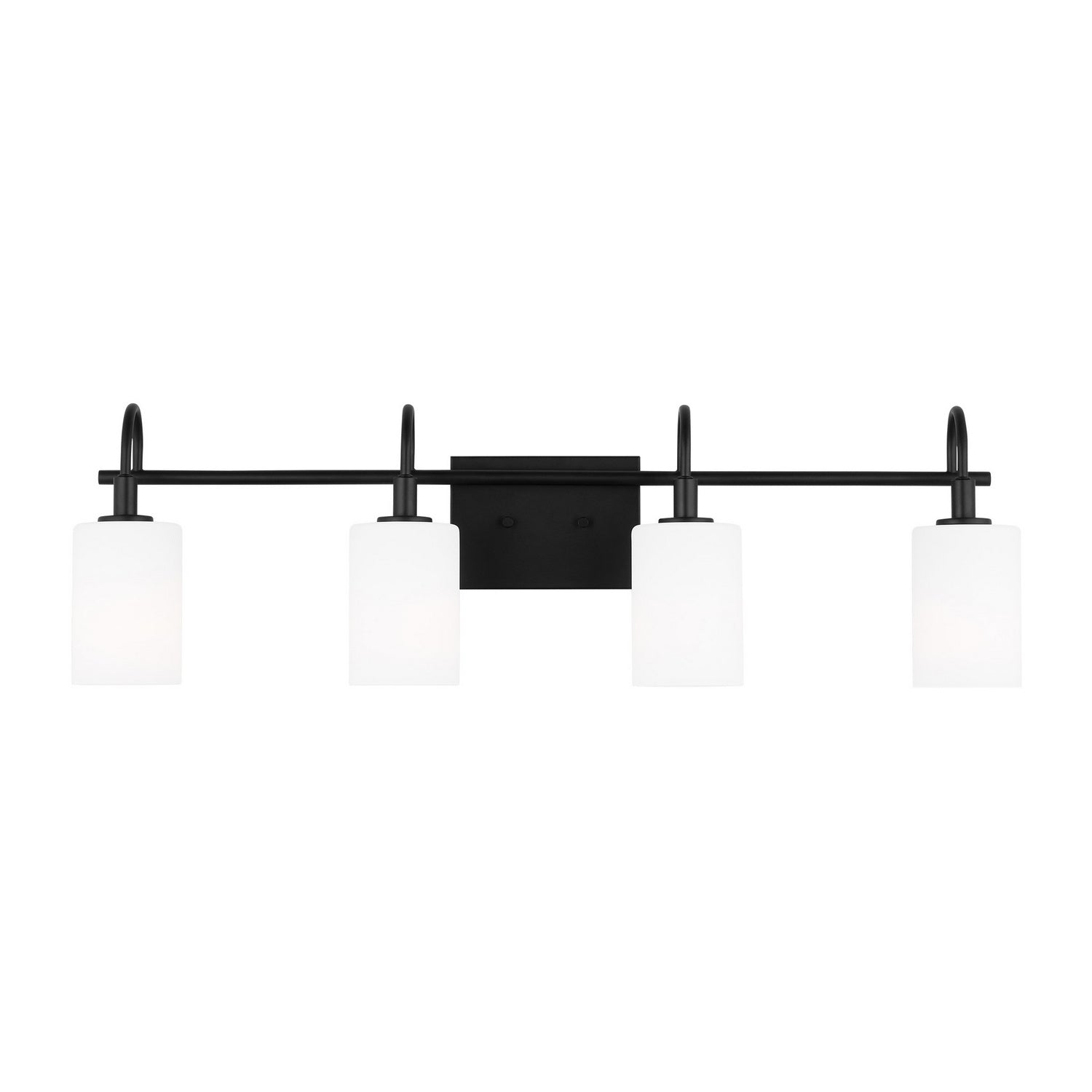 Visual Comfort Studio Canada - 4457104-112 - Four Light Bath Vanity - Oak Moore - Midnight Black