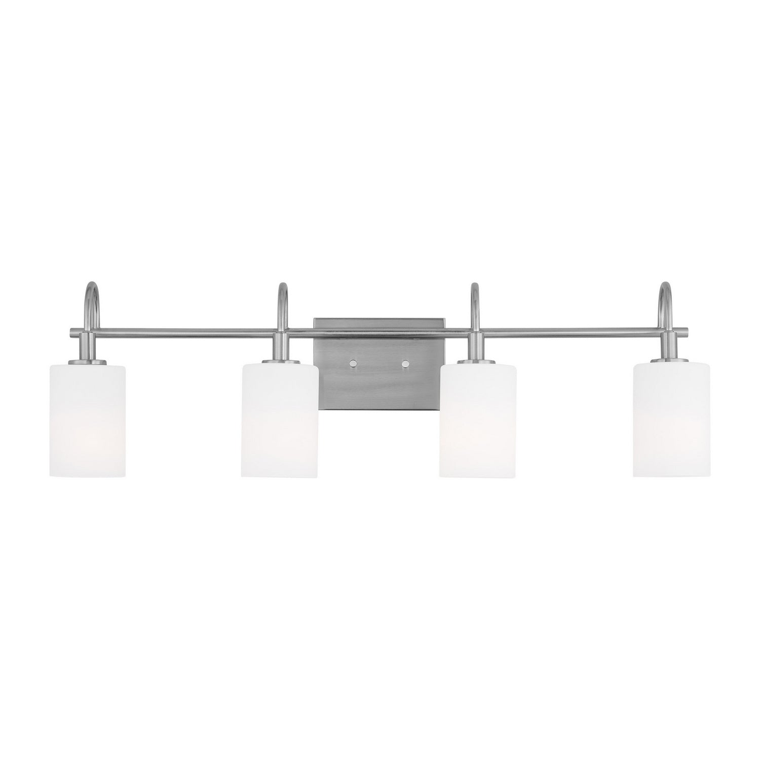 Visual Comfort Studio Canada - 4457104-962 - Four Light Bath Vanity - Oak Moore - Brushed Nickel