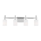 Visual Comfort Studio Canada - 4457104EN3-05 - LED Bath Wall Sconce - Oak Moore - Chrome