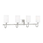 Visual Comfort Studio Canada - 4457104EN3-05 - LED Bath Wall Sconce - Oak Moore - Chrome