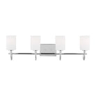 Visual Comfort Studio Canada - 4457104EN3-05 - LED Bath Wall Sconce - Oak Moore - Chrome