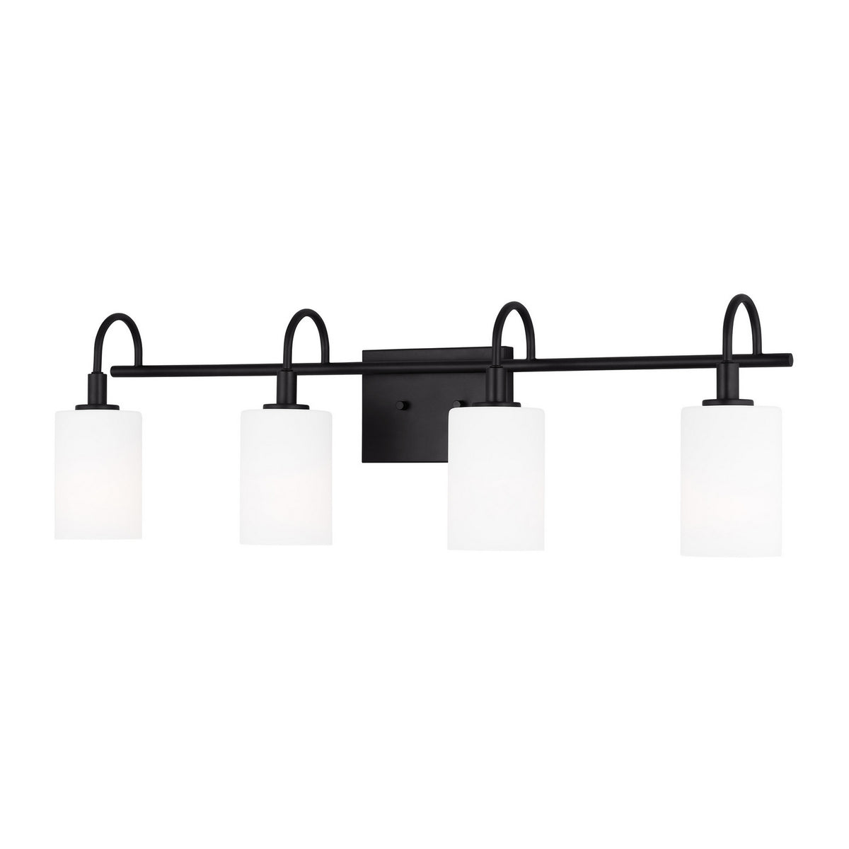 Visual Comfort Studio Canada - 4457104EN3-112 - LED Bath Wall Sconce - Oak Moore - Midnight Black