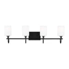 Visual Comfort Studio Canada - 4457104EN3-112 - LED Bath Wall Sconce - Oak Moore - Midnight Black