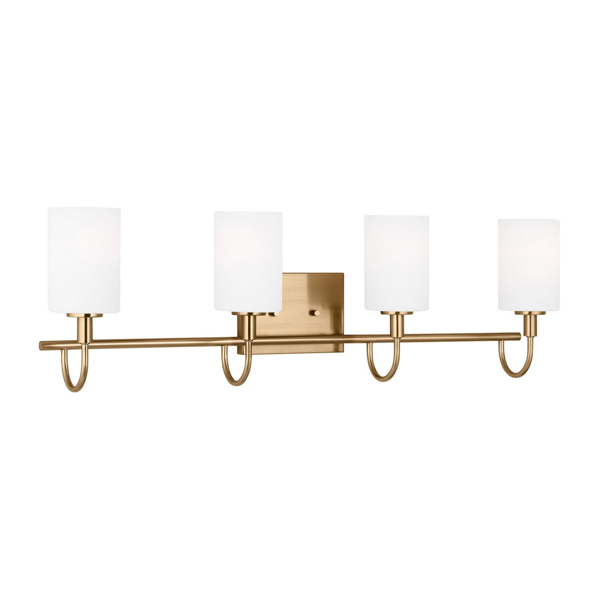 Visual Comfort Studio Canada - 4457104EN3-848 - LED Bath Wall Sconce - Oak Moore - Satin Brass