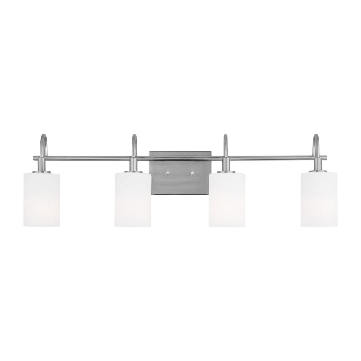 Visual Comfort Studio Canada - 4457104EN3-962 - LED Bath Wall Sconce - Oak Moore - Brushed Nickel