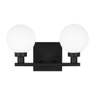 Visual Comfort Studio Canada - 4461602-112 - Two Light Bath Vanity - Clybourn - Midnight Black