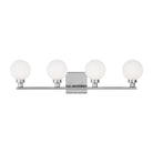 Visual Comfort Studio Canada - 4461604-05 - Four Light Bath Vanity - Clybourn - Chrome