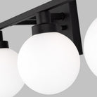 Visual Comfort Studio Canada - 4461604-112 - Four Light Bath Vanity - Clybourn - Midnight Black