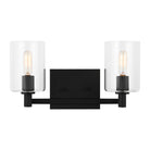 Visual Comfort Studio Canada - 4464202-112 - Two Light Bath Vanity - Fullton - Midnight Black