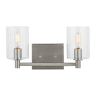 Visual Comfort Studio Canada - 4464202-962 - Two Light Bath Vanity - Fullton - Brushed Nickel