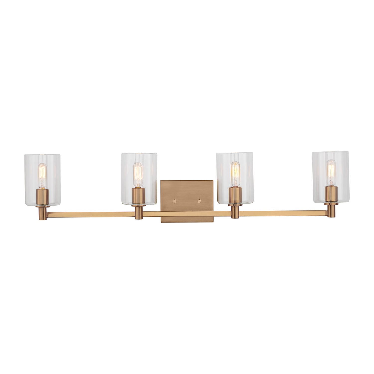 Visual Comfort Studio Canada - 4464204-848 - Four Light Bath Vanity - Fullton - Satin Brass