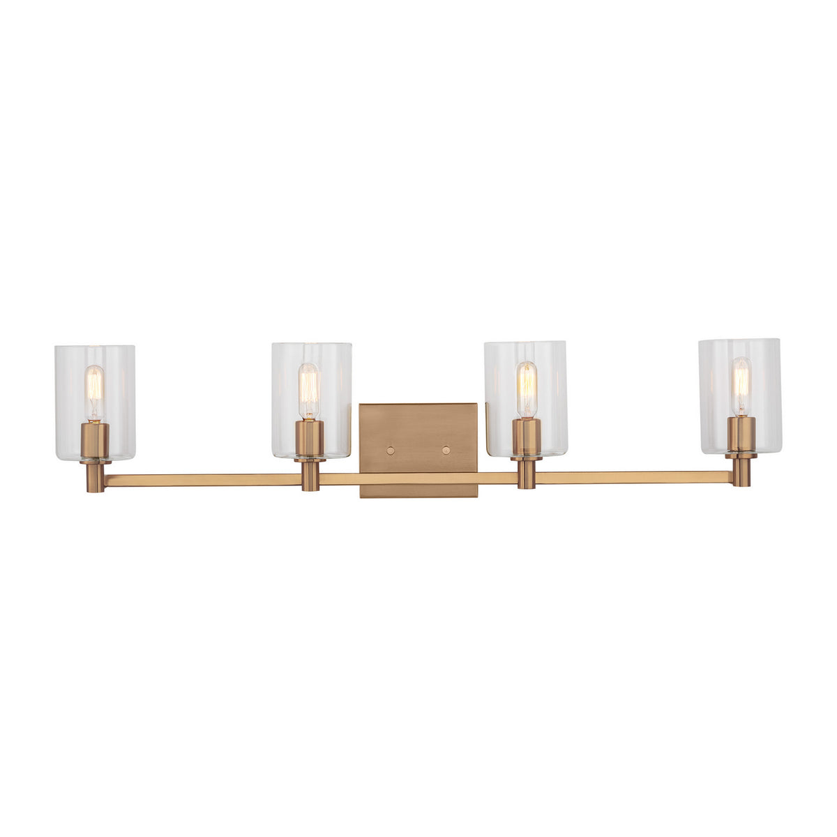 Visual Comfort Studio Canada - 4464204EN-848 - LED Bath Wall Sconce - Fullton - Satin Brass