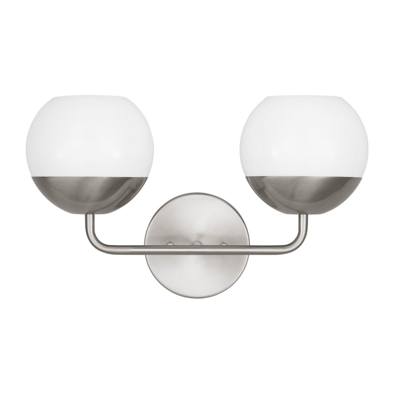 Visual Comfort Studio Canada - 4468102-962 - Two Light Bath Vanity - Alvin - Brushed Nickel
