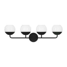 Visual Comfort Studio Canada - 4468104-112 - Four Light Bath Vanity - Alvin - Midnight Black