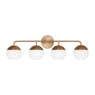 Visual Comfort Studio Canada - 4468104-848 - Four Light Bath Vanity - Alvin - Satin Brass