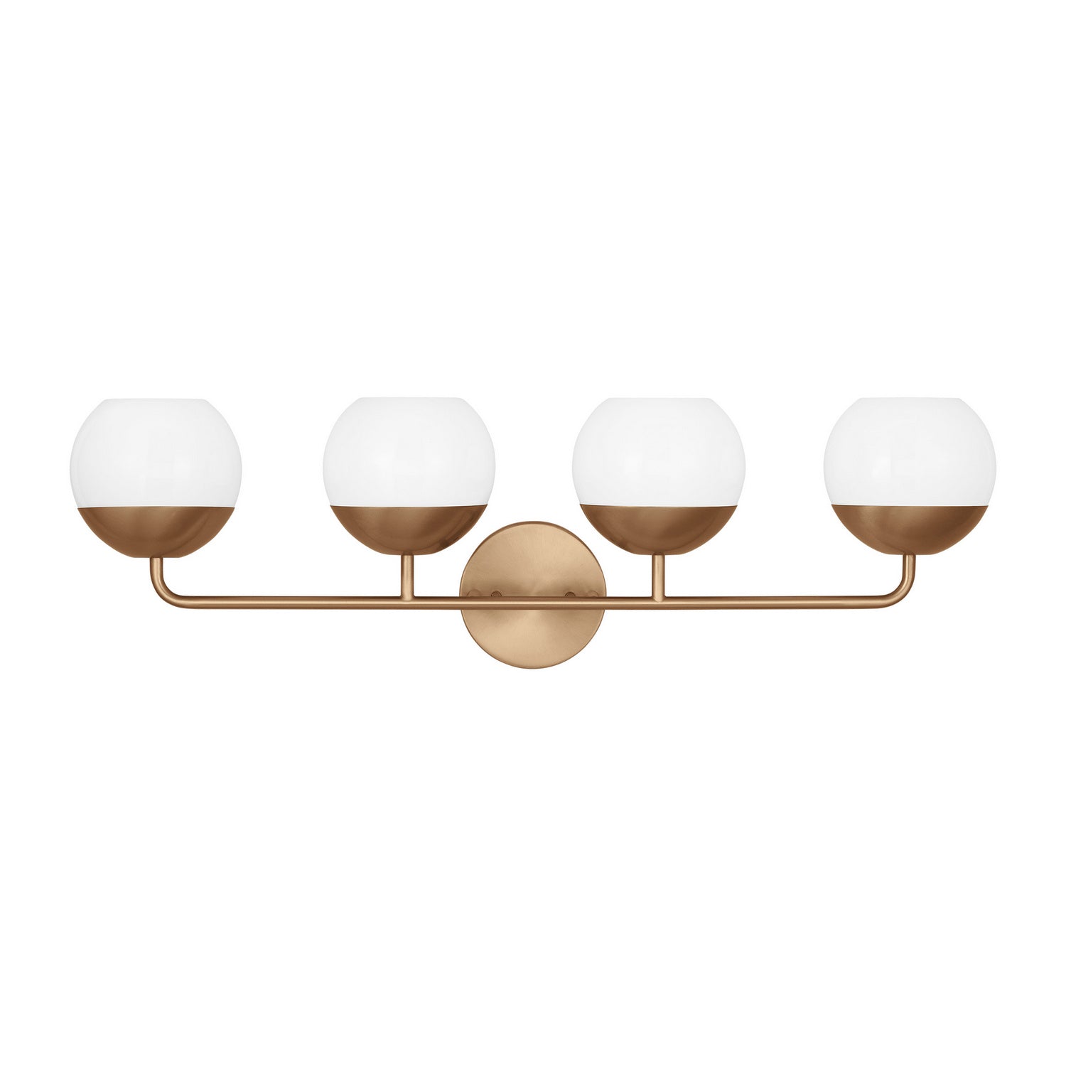 Visual Comfort Studio Canada - 4468104-848 - Four Light Bath Vanity - Alvin - Satin Brass