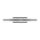Visual Comfort Studio Canada - 4654303-112 - Three Light Bath Vanity - Dex - Midnight Black