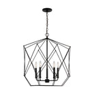 Visual Comfort Studio Canada - 5334105-112 - Five Light Pendant - Zarra - Midnight Black
