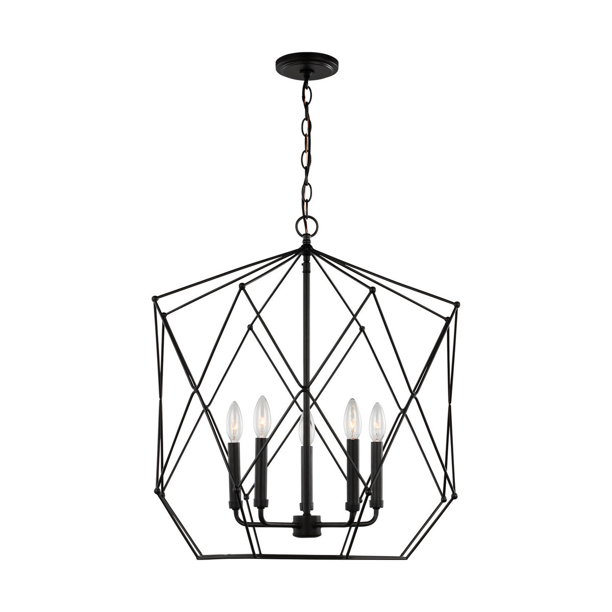 Visual Comfort Studio Canada - 5334105EN-112 - LED Pendant - Zarra - Midnight Black