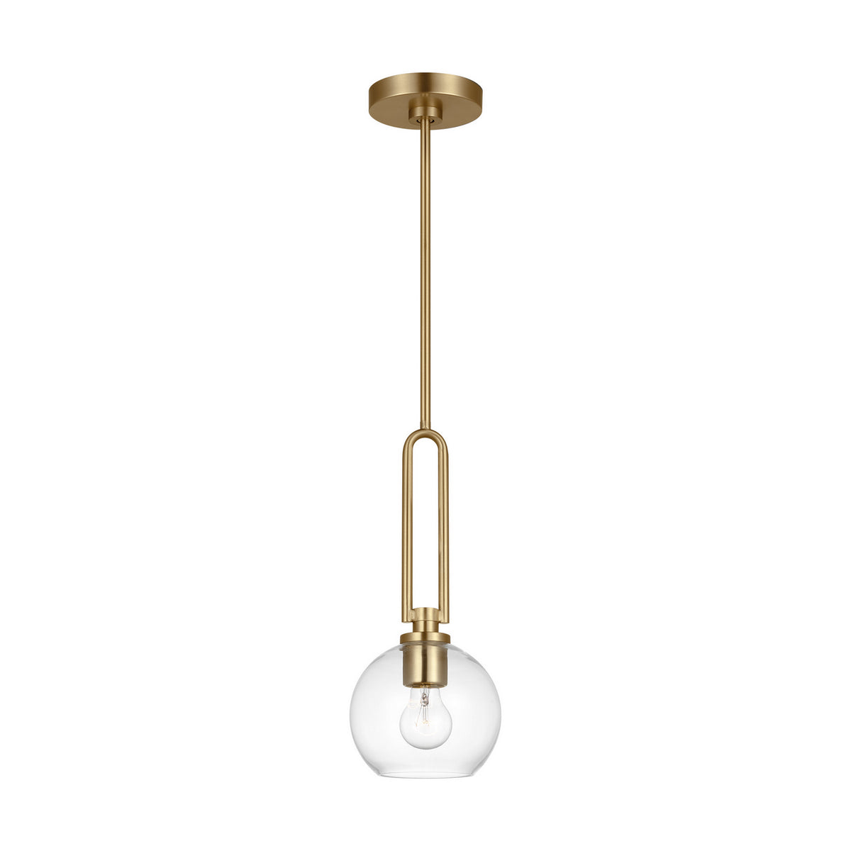Visual Comfort Studio Canada - 6155701-848 - One Light Pendant - Codyn - Satin Brass