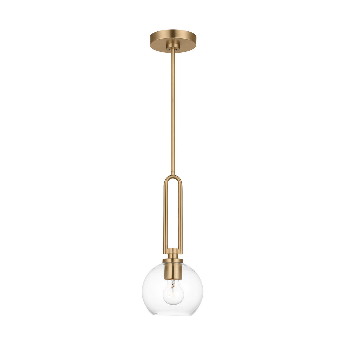 Visual Comfort Studio Canada - 6155701-848 - One Light Pendant - Codyn - Satin Brass