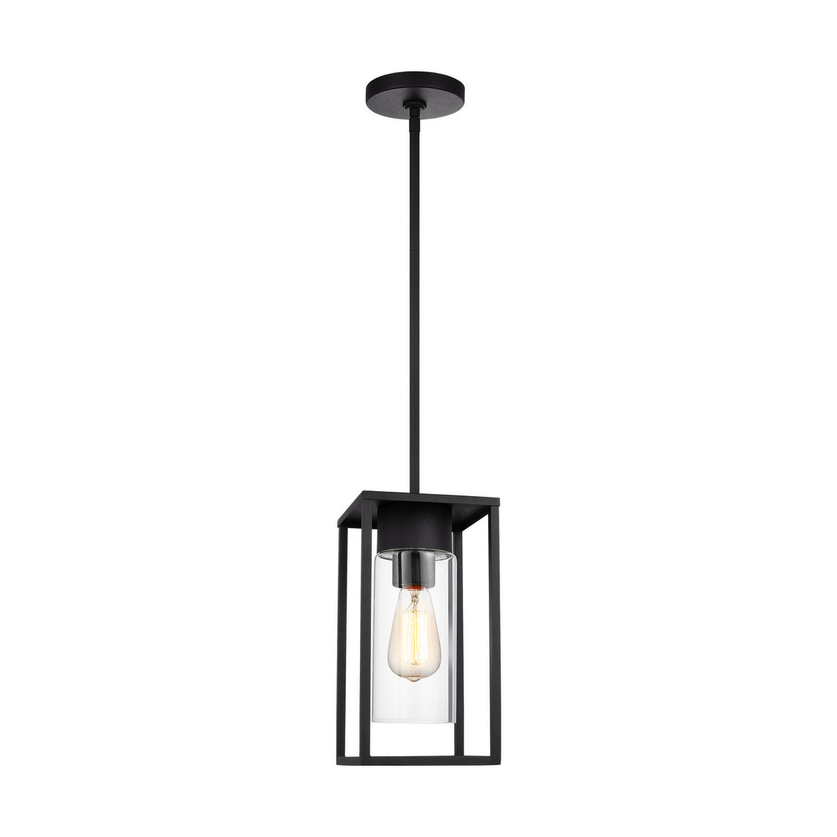 Visual Comfort Studio Canada - 6231101-12 - One Light Outdoor Pendant - Vado - Black