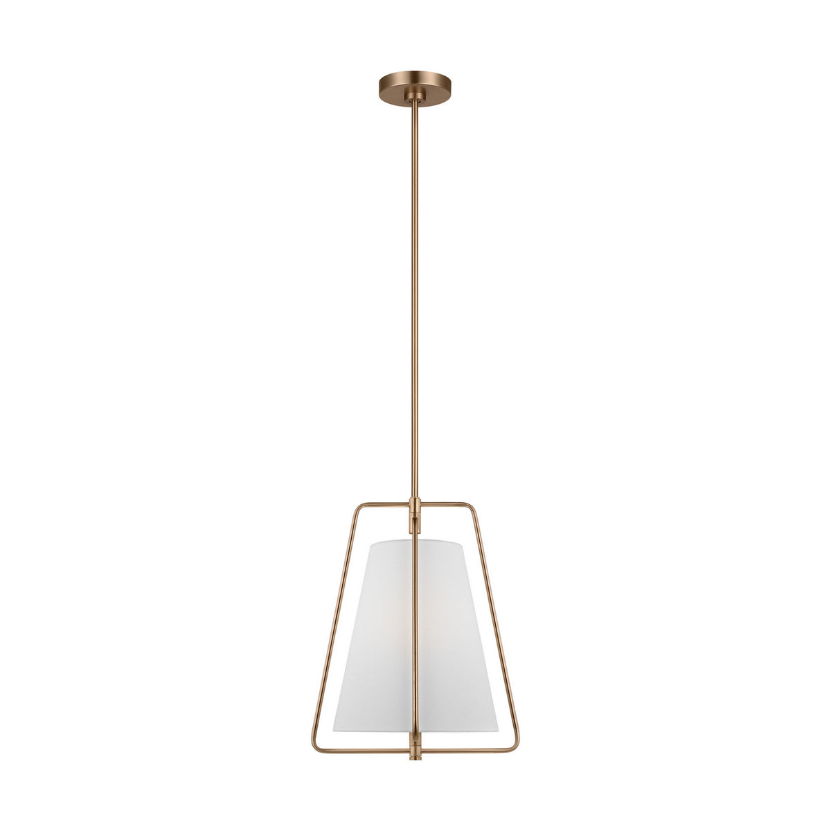 Visual Comfort Studio Canada - 6507401-848 - One Light Pendant - Allis - Satin Brass