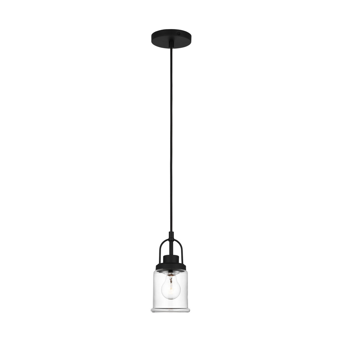 Visual Comfort Studio Canada - 6544701-112 - One Light Pendant - Anders - Midnight Black