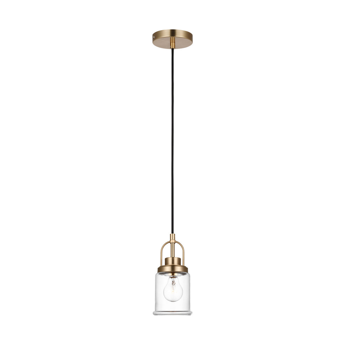 Visual Comfort Studio Canada - 6544701-848 - One Light Pendant - Anders - Satin Brass