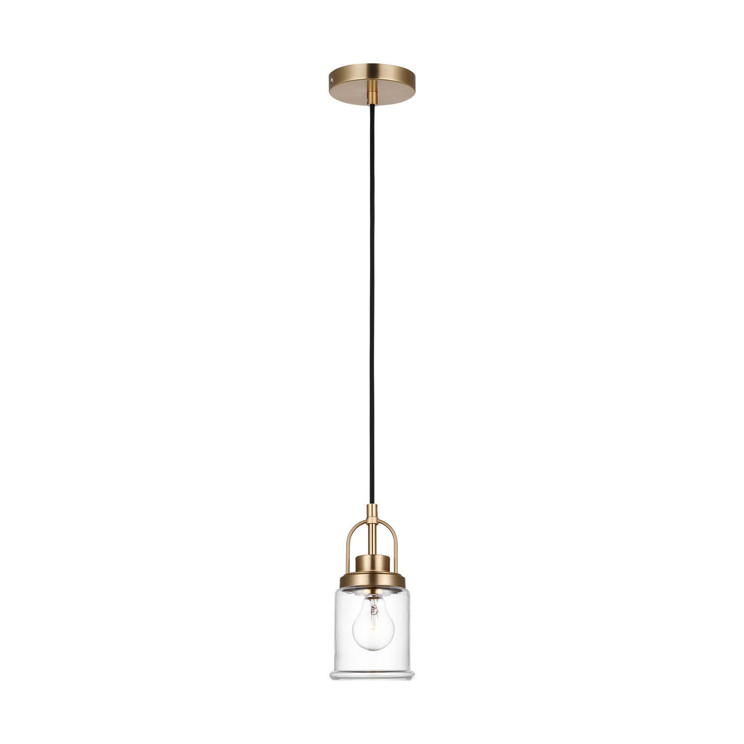 Visual Comfort Studio Canada - 6544701-112 - One Light Pendant - Anders - Midnight Black