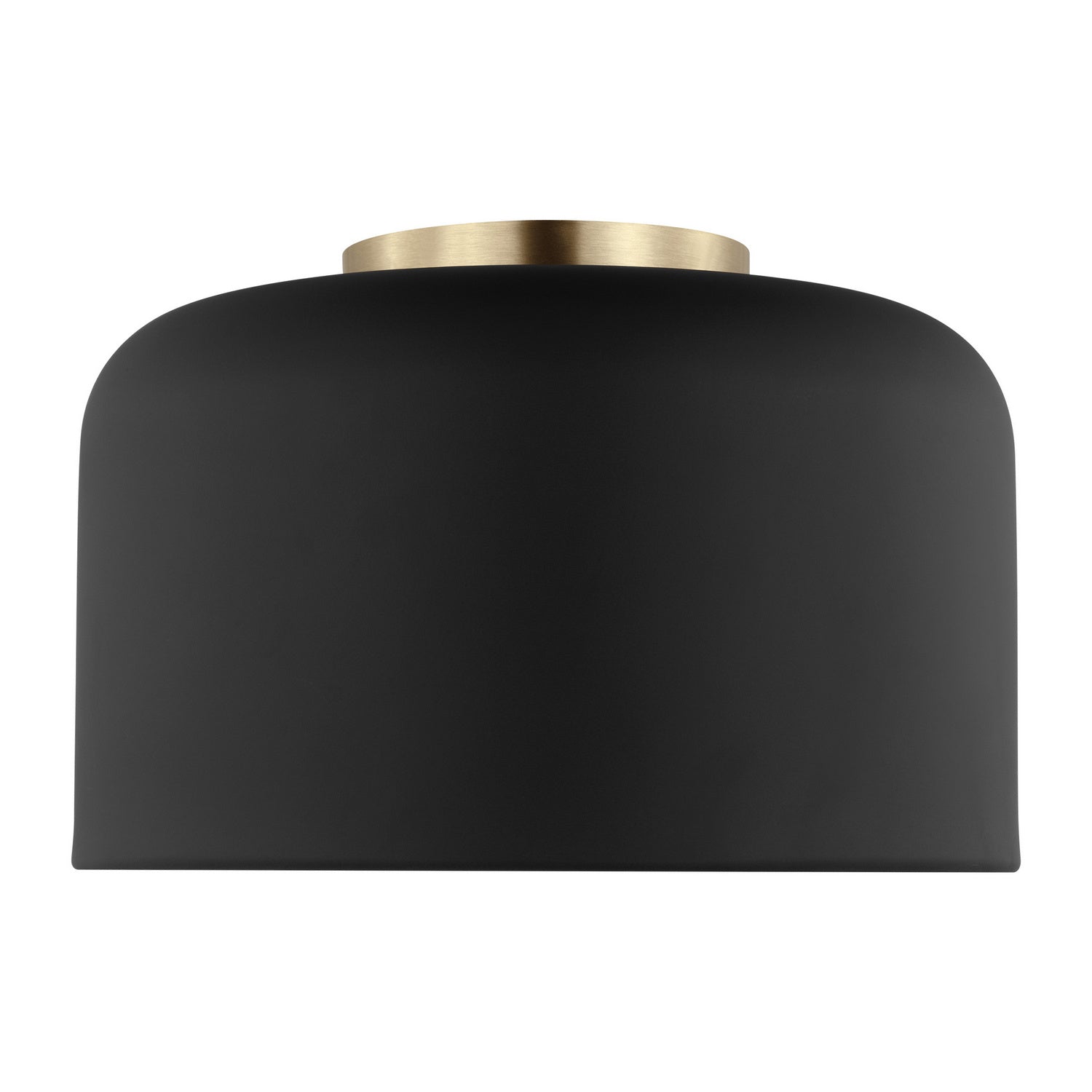 Visual Comfort Studio Canada - 7505401-112 - One Light Flush Mount - Malone - Midnight Black