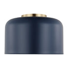 Visual Comfort Studio Canada - 7505401-127 - One Light Flush Mount - Malone - Navy