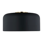 Visual Comfort Studio Canada - 7605401-112 - One Light Flush Mount - Malone - Midnight Black