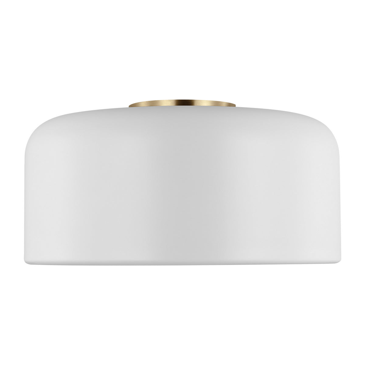 Visual Comfort Studio Canada - 7605401-115 - One Light Flush Mount - Malone - Matte White