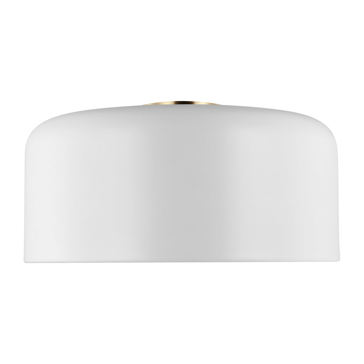 Visual Comfort Studio Canada - 7705401-115 - One Light Flush Mount - Malone - Matte White