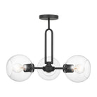 Visual Comfort Studio Canada - 7755703-112 - Three Light Semi-Flush Mount - Codyn - Midnight Black