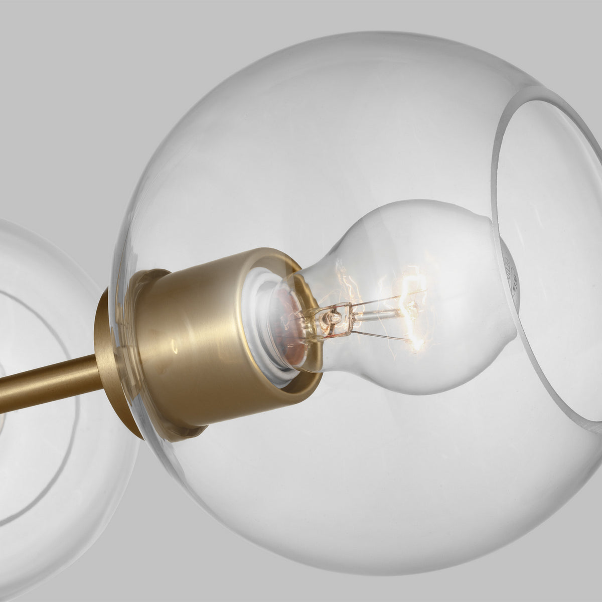 Visual Comfort Studio Canada - 7755703-848 - Three Light Semi-Flush Mount - Codyn - Satin Brass