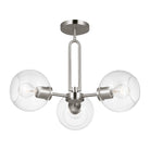 Visual Comfort Studio Canada - 7755703-962 - Three Light Semi-Flush Mount - Codyn - Brushed Nickel