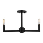 Visual Comfort Studio Canada - 7764203-112 - Three Light Semi-Flush Mount - Fullton - Midnight Black