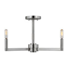 Visual Comfort Studio Canada - 7764203-962 - Three Light Semi-Flush Mount - Fullton - Brushed Nickel