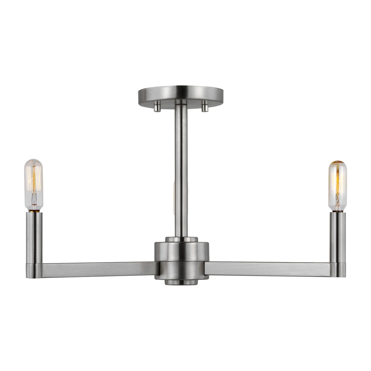 Visual Comfort Studio Canada - 7764203EN-962 - LED Semi-Flush Mount - Fullton - Brushed Nickel