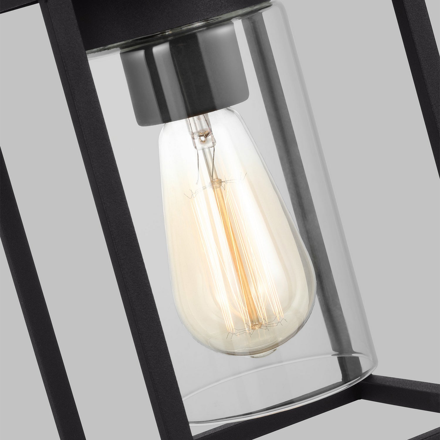 Visual Comfort Studio Canada - 7831101-12 - One Light Outdoor Flush Mount - Vado - Black