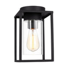 Visual Comfort Studio Canada - 7831101-12 - One Light Outdoor Flush Mount - Vado - Black