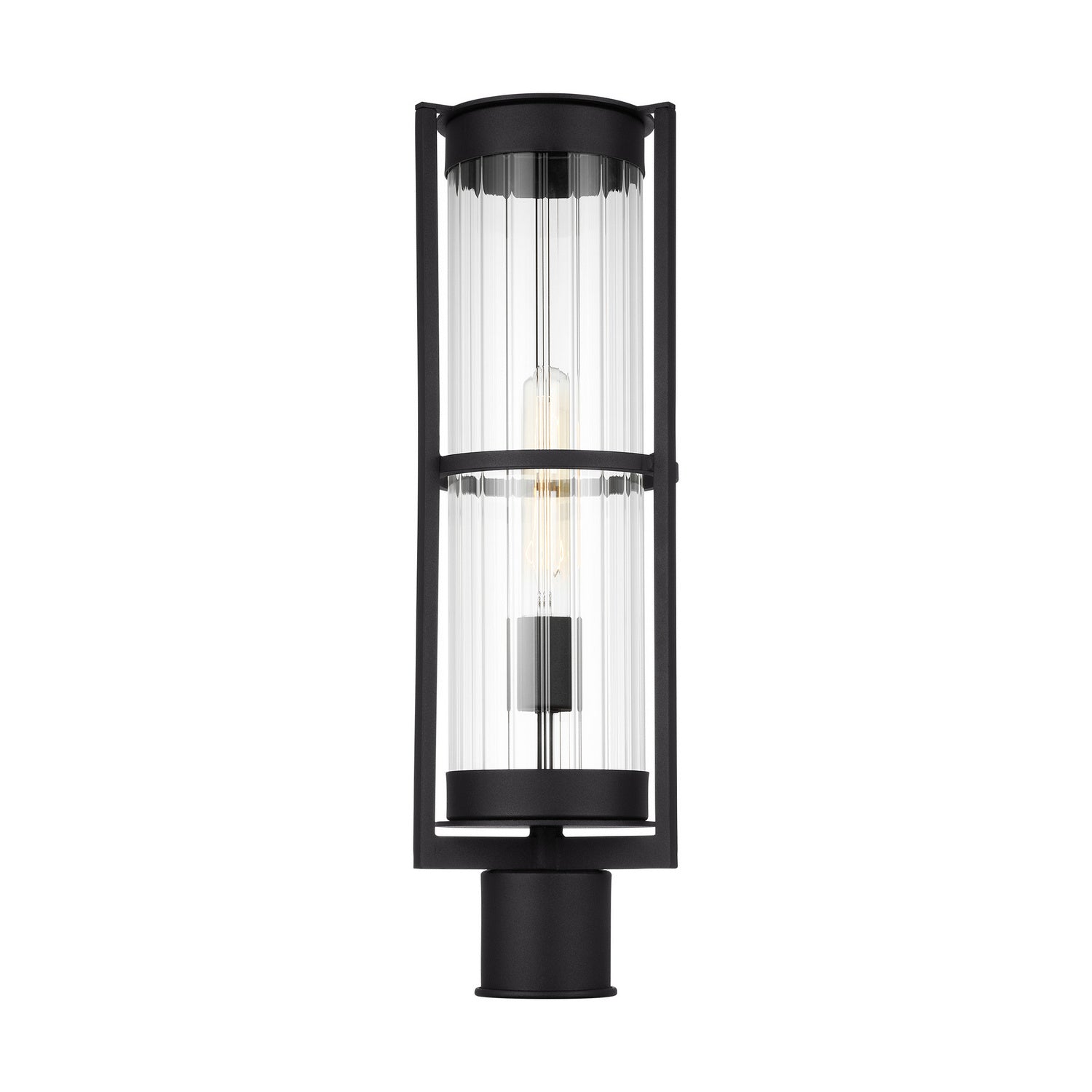 Visual Comfort Studio Canada - 8226701-12 - One Light Outdoor Post Lantern - Alcona - Black