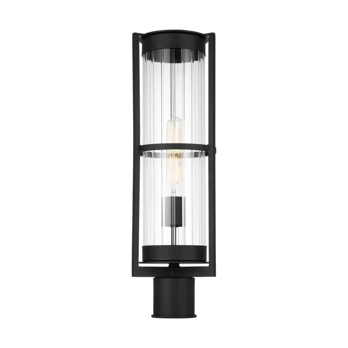 Visual Comfort Studio Canada - 8226701-12 - One Light Outdoor Post Lantern - Alcona - Black
