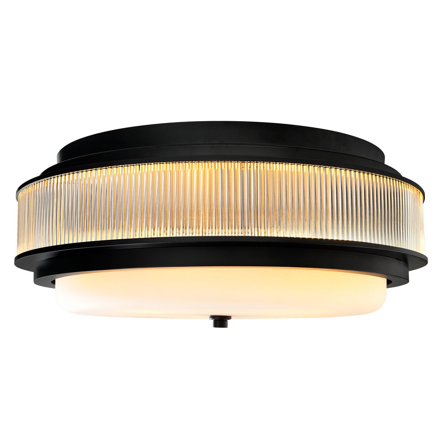 CWI Lighting Canada - 1567C18-4-101 - Four Light Flush Mount - Valdivia - Black