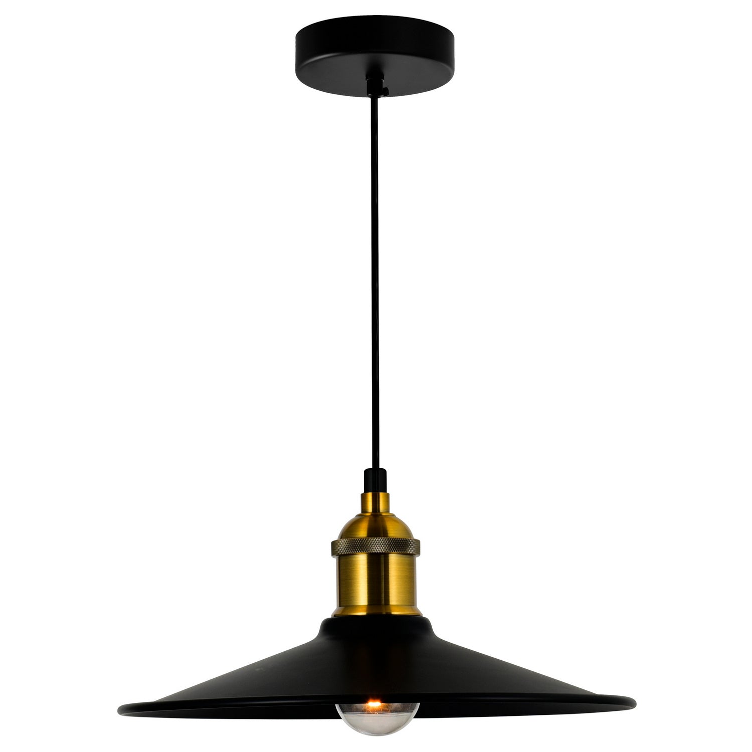 CWI Lighting Canada - 9605P10-1-101 - One Light Mini Pendant - Brave - Black