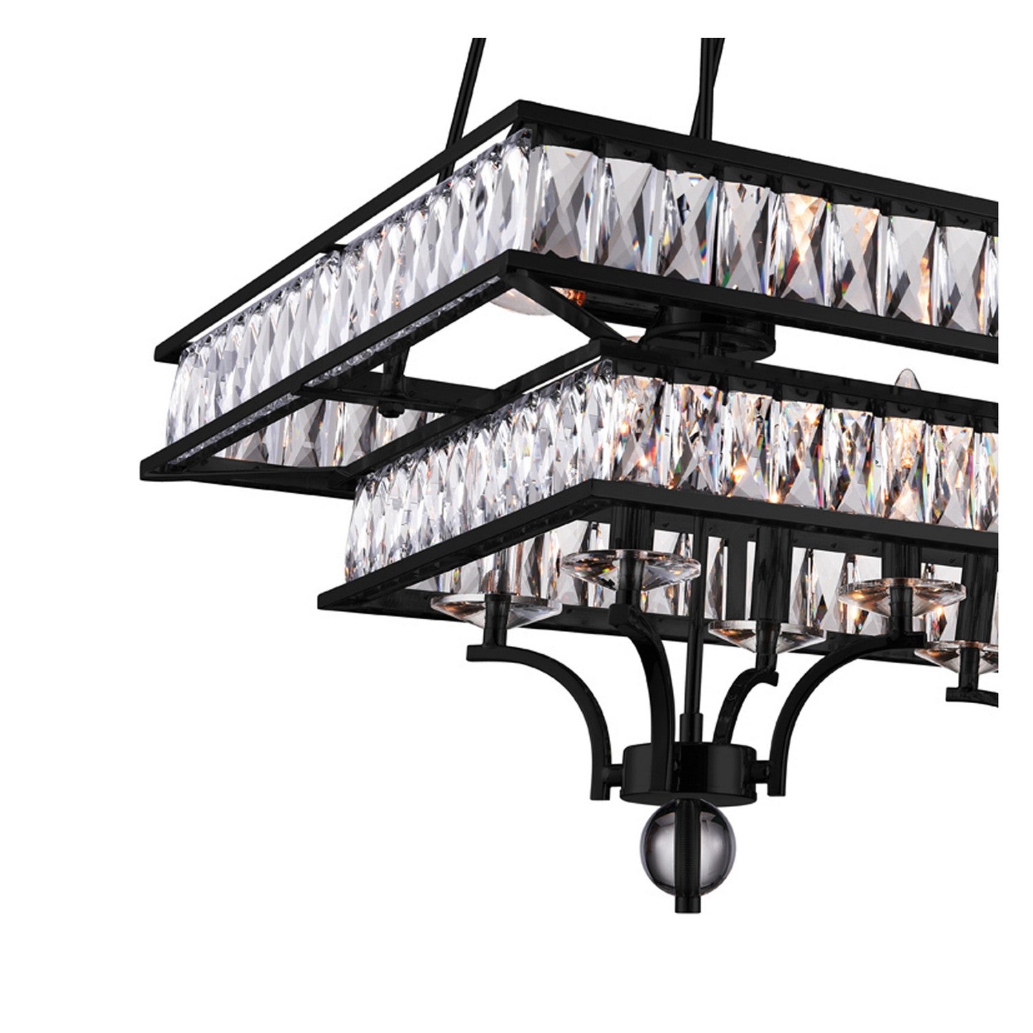 CWI Lighting Canada - 9972P47-20-101 - 20 Light Island Chandelier - Shalia - Black